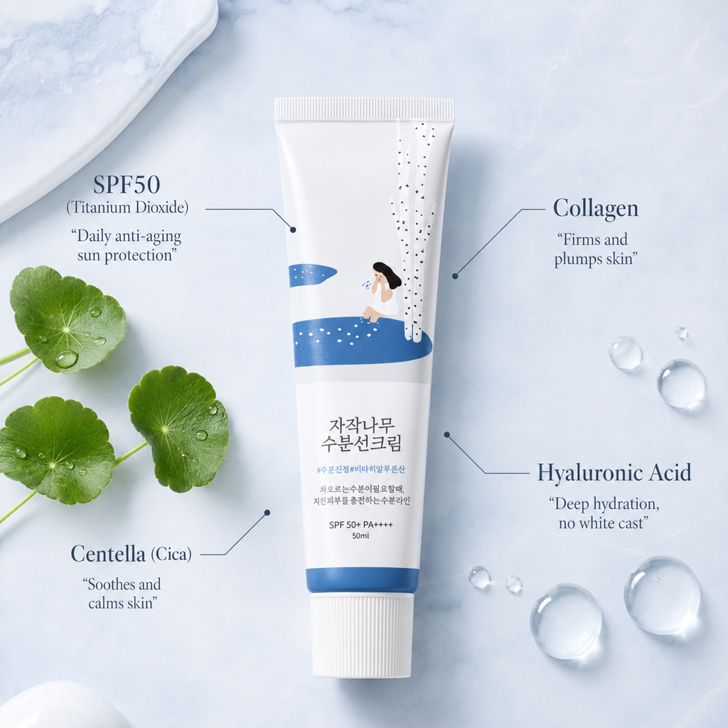 SPF50 Korean Sun Serum